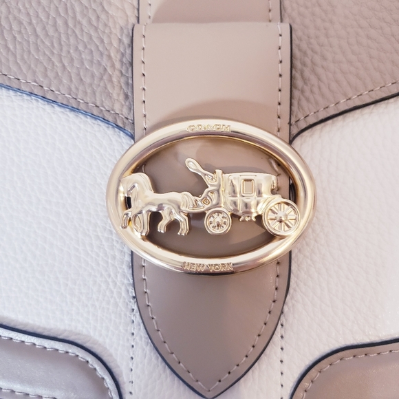 Coach Georgie Colorblock Crossbody NWT - Picture 8 of 16